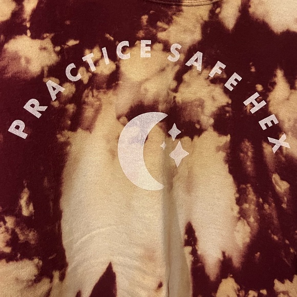 Practice Safe Hex Crewneck - Picture 2 of 4